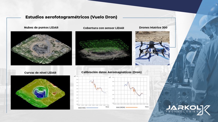 Estudios aerofotogramétricos (Vuelo Dron)