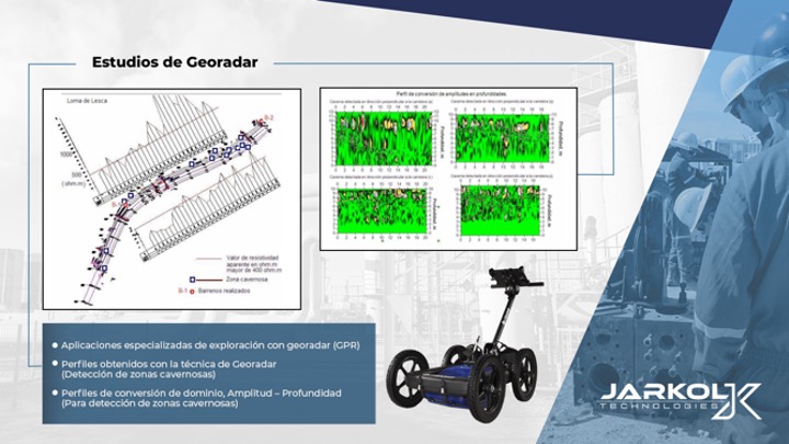 Estudio de Georradar